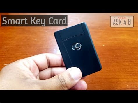 smart access card key|lexus smart access key card.